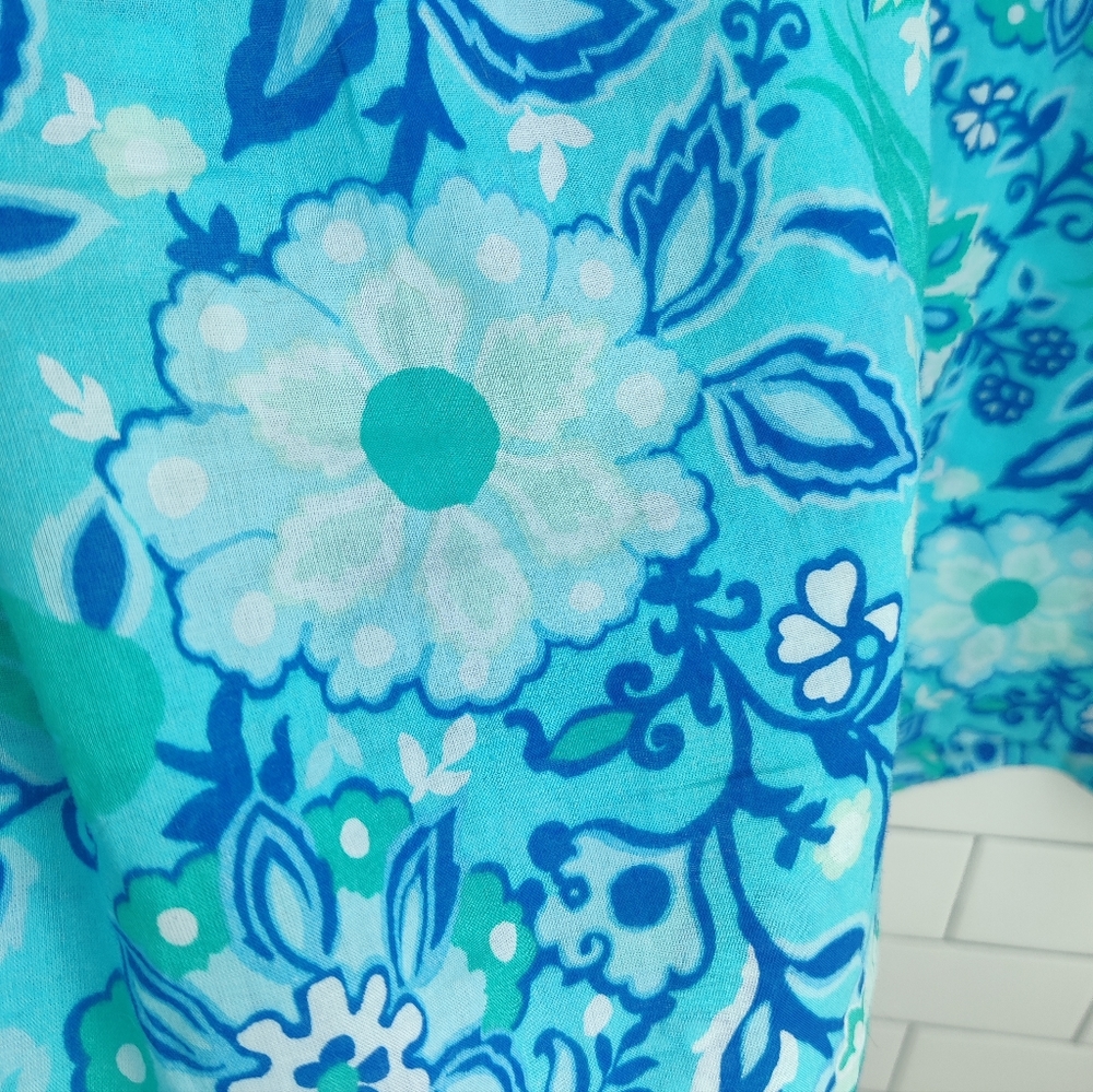 Floral Talbots Blouse Shell - Picture 4 of 5